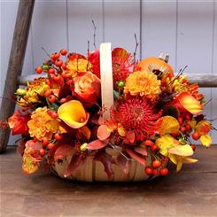 Fallen Leaves Basket