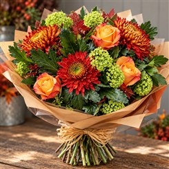 Burnished Gold - Hand Tied Bouquet