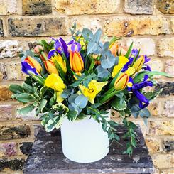 Flower Agate Spring Vase