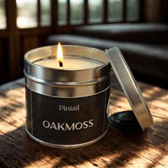 Oakmoss Classic Tin Candle